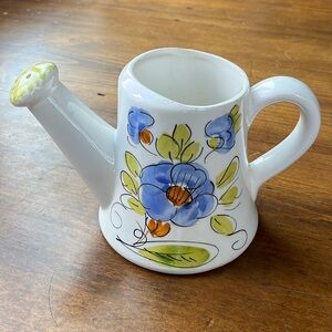 JCAP Vintage Italian Ceramic Watering Can